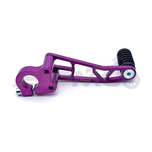 CNC Schalthebel Racing Eloxiert lila für M500 / s51 Motor