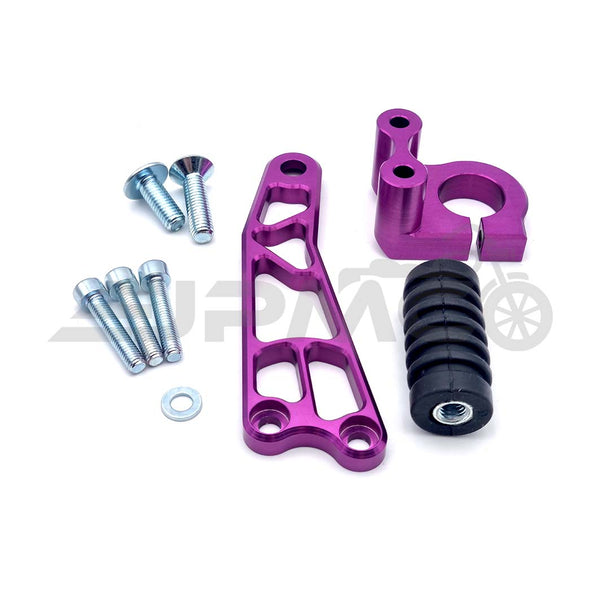 CNC Schalthebel Racing Eloxiert lila für M500 / s51 Motor