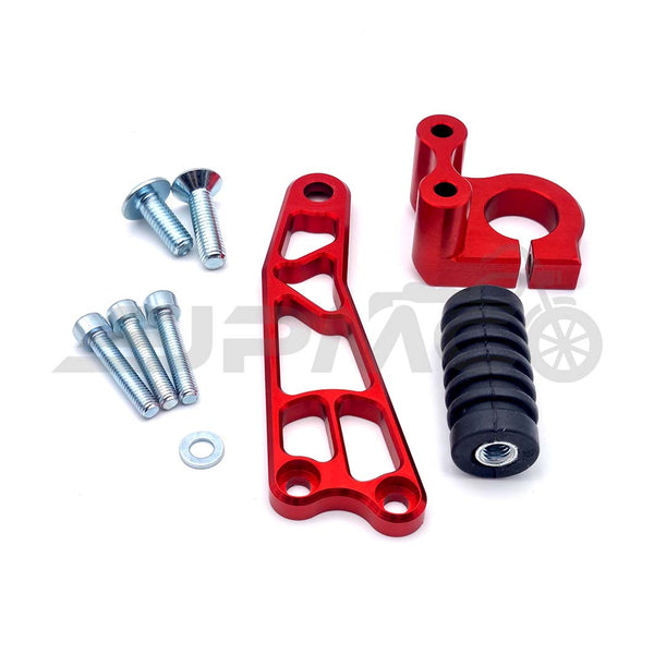 CNC Schalthebel Racing Eloxiert rot für M500 / s51 Motor