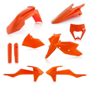 Acerbis Plastik Kit KTM EXC/EXC-F 17-19 Orange