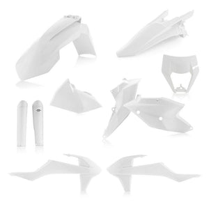 Acerbis Plastik Kit KTM EXC/EXC-F 17-19 Weiß