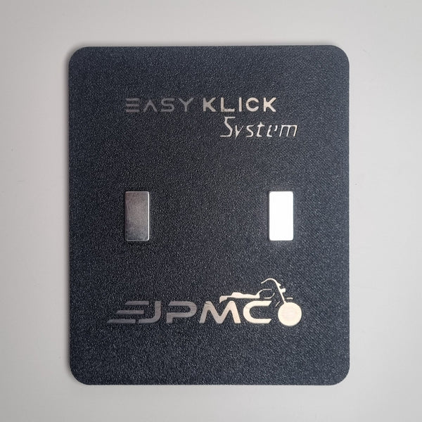 Easy Klick System Kennzeichenhalter für Schnellwechsel passend für Simson