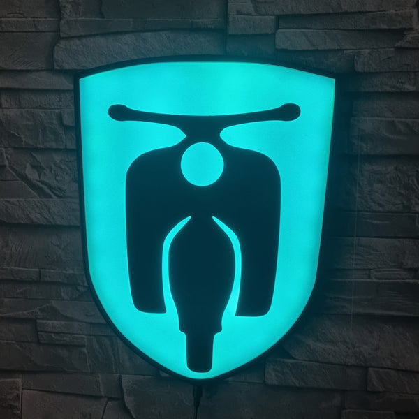 Schwalben Wappen LED-Leuchte