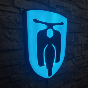 Schwalben Wappen LED-Leuchte