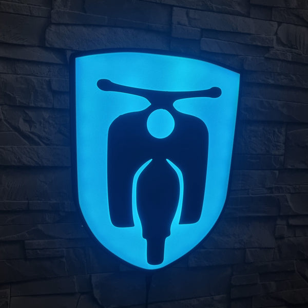 Schwalben Wappen LED-Leuchte