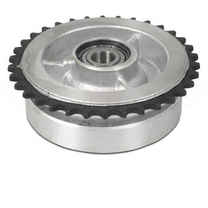 Mitnehmer Kettenrad - 34 Zähne mit Lager S51, S53, S70, S83, KR51, KR51/2, S50, KR51/1, SR4-1, SR4-2, SR4-3, SR4-4, DUO 4/1, DUO 4/2