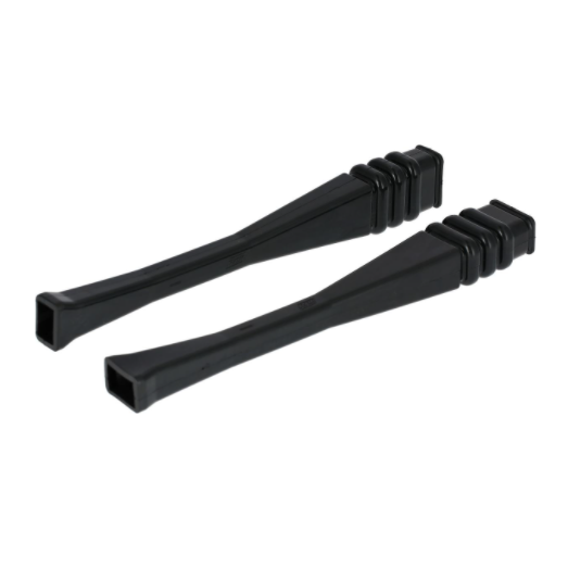 Set: 2x Kettenschutzschlauch - für Simson KR51/1 Schwalbe, SR4-1 Spatz, SR4-2 Star, SR4-3 Sperber, SR4-4 Habicht, Duo 4/1