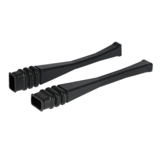 Set: 2x Kettenschutzschlauch - für Simson KR51/1 Schwalbe, SR4-1 Spatz, SR4-2 Star, SR4-3 Sperber, SR4-4 Habicht, Duo 4/1