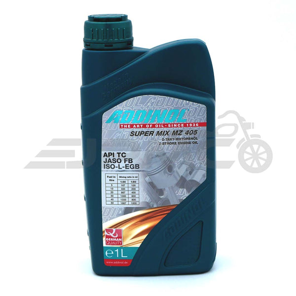 ADDINOL MZ405 - Super Mix 2Takt Motorenöl (Mischöl) - 1Liter