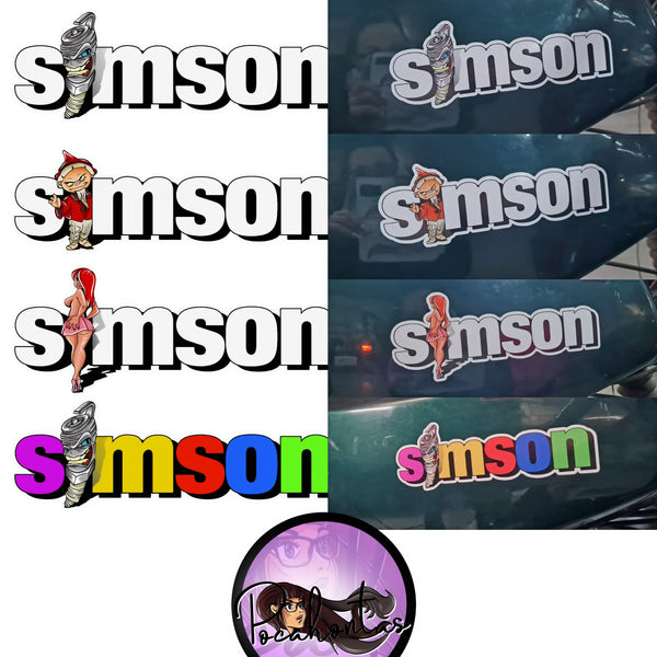 Tankdekor - Simson