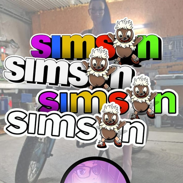 Tankdekor - Simson Pittiplatsch