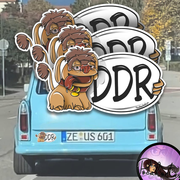 Dekoraufkleber - DDR
