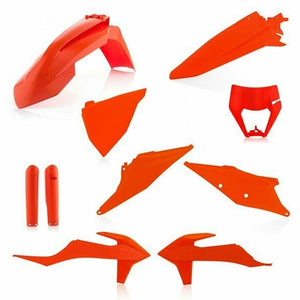 Plastik komplett Kit orange KTM EXC