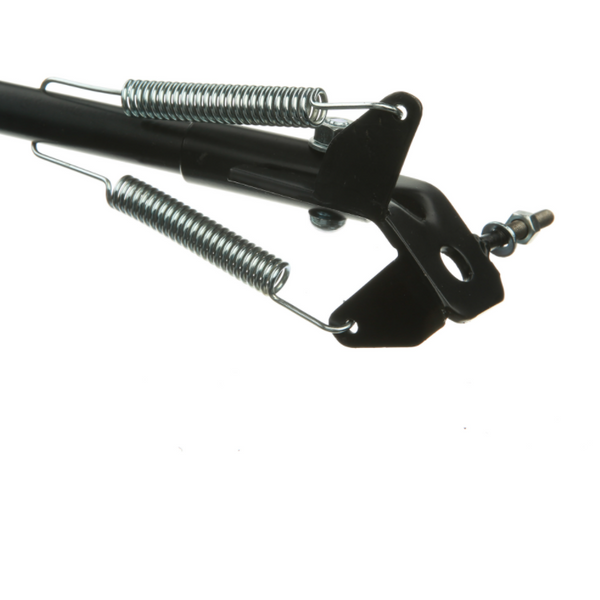Seitenständer mit 2 Feder, Schwarz - für Simson S50, S51, S70, S53, S83, KR51/2 Schwalbe