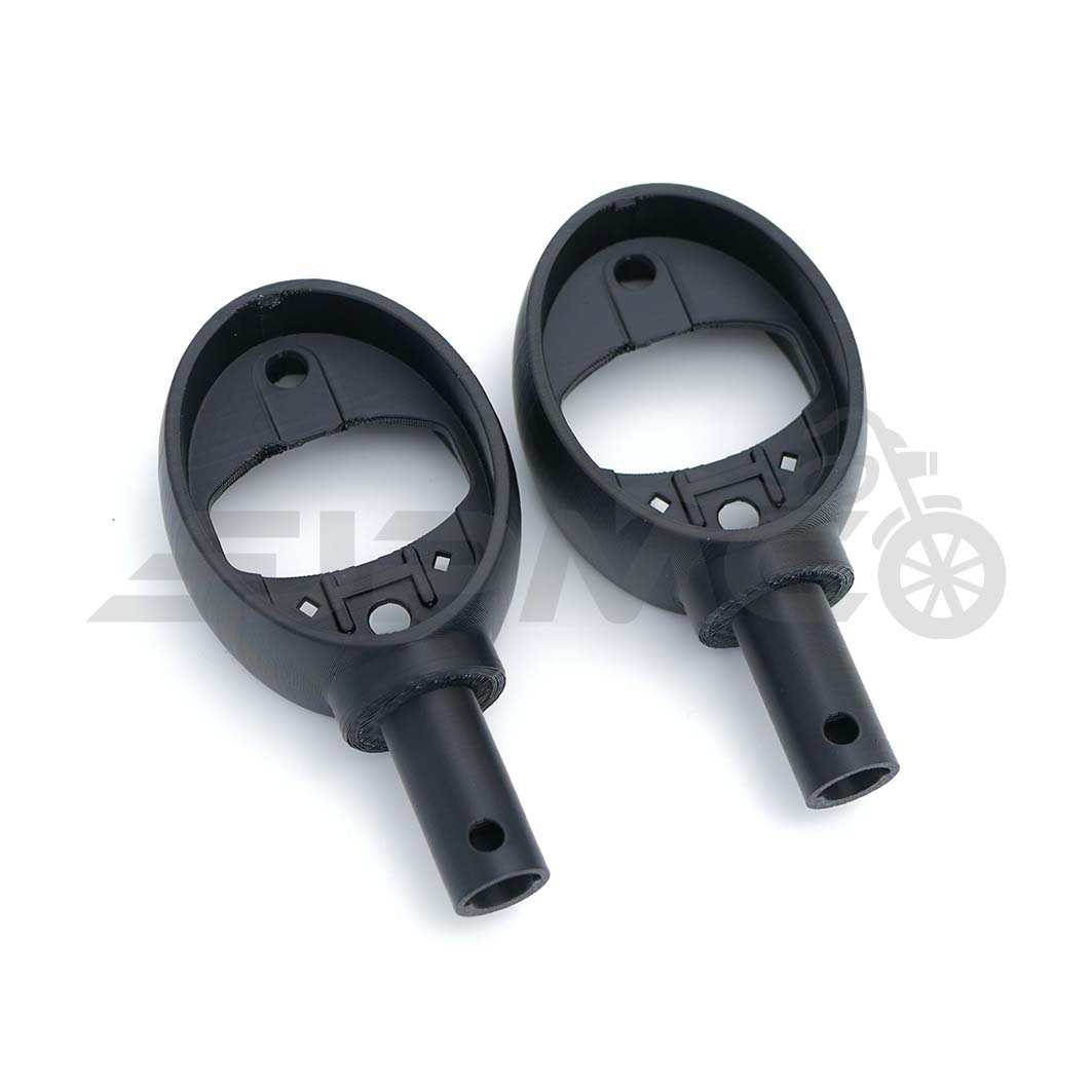 Set: 2 Blinker in Schwarz ohne orangenem Glas - Simson KR51/1 Schwalbe –  JPMC-2RadParts