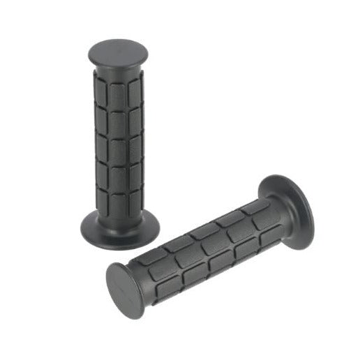 Set: Lenkergummis für Gasdrehgriff und Festgriff, Waffelmuster, schwarz - für Simson S50, S51, S70, SR50, SR80