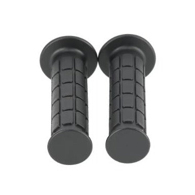 Set: Lenkergummis für Gasdrehgriff und Festgriff, Waffelmuster, schwarz - für Simson S50, S51, S70, SR50, SR80