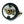 Set: 2 Blinker vorn, rund in Schwarz mit orangenem Glas - Simson S50, S51, S70, SR50, SR80, MZ ETZ, TS