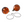 Set: 2 Blinker hinten, rund in Schwarz mit orangenem Glas - Simson S50, S51, S70, SR50, SR80, MZ ETZ, TS
