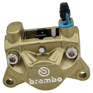 Gold Brembo 2 Kolben Bremssattel Bremszange rechts fest P32F