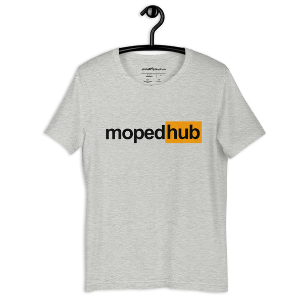 moped hub T-Shirt grau